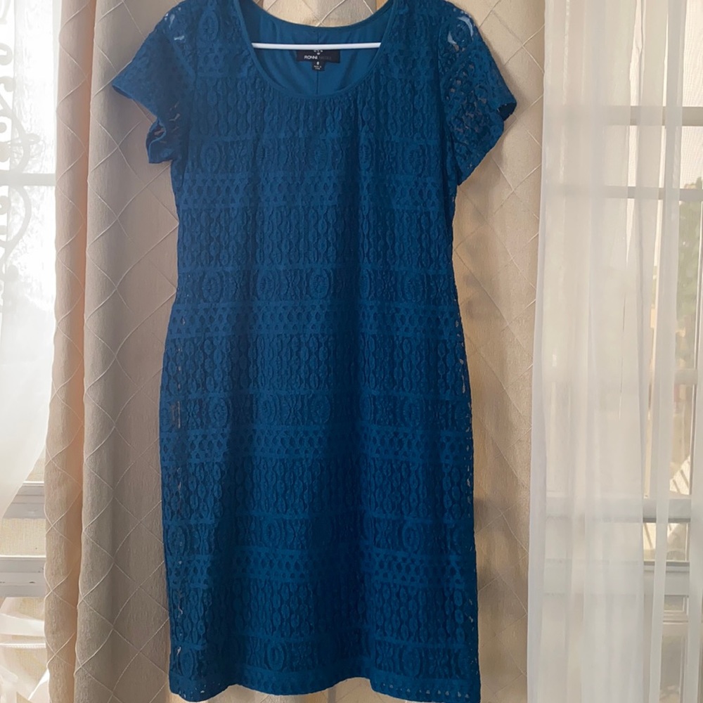 Blue dress